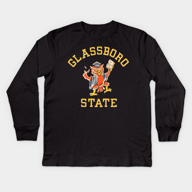 1940's Glassboro State College Kids Long Sleeve T-Shirt by James Bates