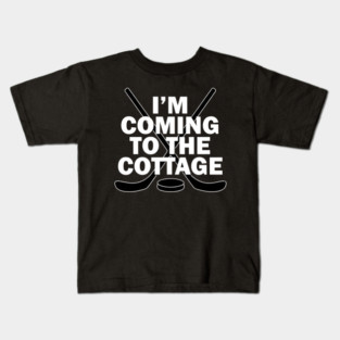 Heated Rivalry Coming To The Cottage Kids T-Shirt