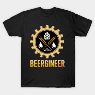 Beergineer Brewer Beer Homebrewing T-Shirt