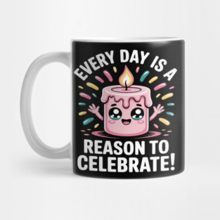 Candles Birthday Theme Therapeutic Ambience Candlelight Mug