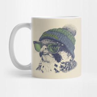 Seattle Football Seahawks Mascot Cheerleading M11193 Mug