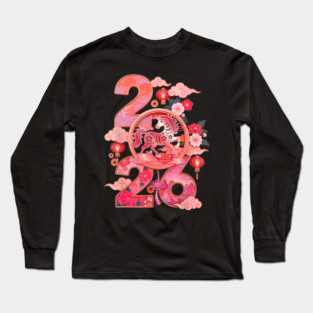 Year of The Horse 2026 Long Sleeve T-Shirt