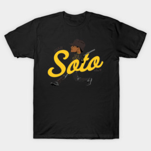 Swinging for Greatness: Juan Soto Graphic Art T-Shirt
