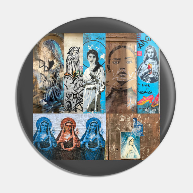 Holy & Human Pin by Sigridur Dögg's Store