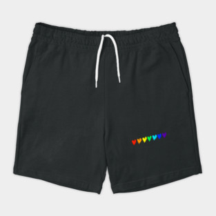 Rainbow Hearts of Love Shorts