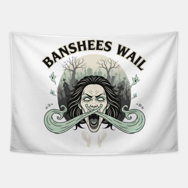 Darkness Club Tapestry by pringtee