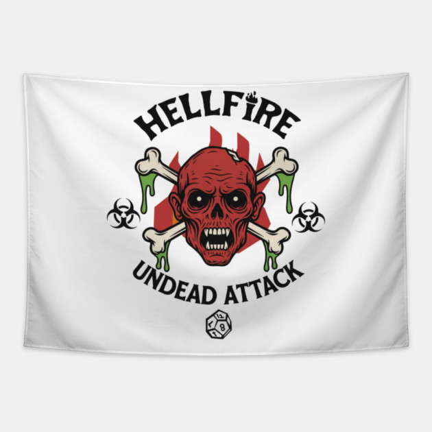 Darkness Club Tapestry by pringtee