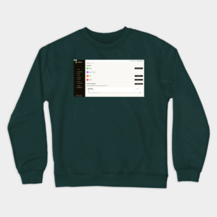 screenshot Crewneck Sweatshirt