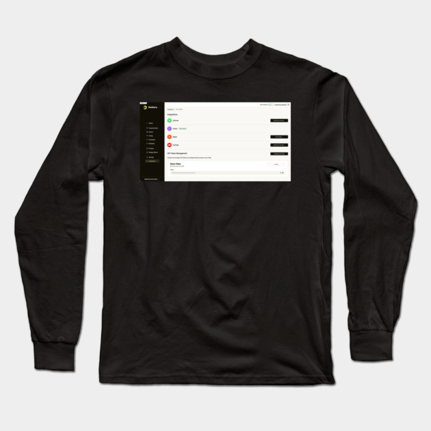screenshot Long Sleeve T-Shirt by drewreynoldssss