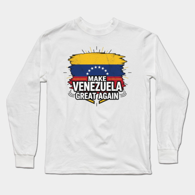 Venezuela Long Sleeve T-Shirt by pringtee