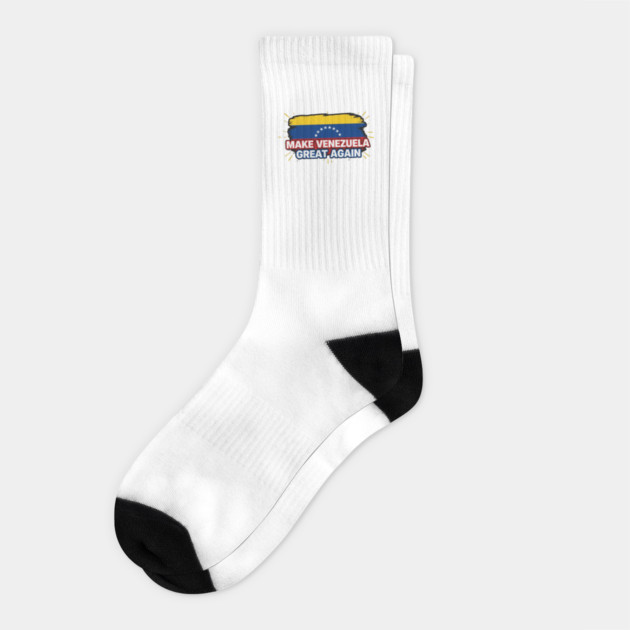 Venezuela Socks by pringtee