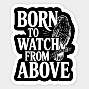 Born to Watch From Above Magnet