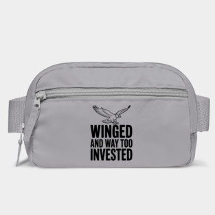 Winged and Way Too Invested Bag