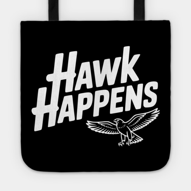 Hawk Happens Tote by Frank Ring