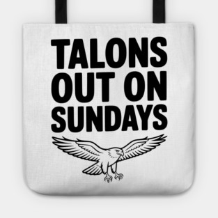 Talons Out on Sundays Tote