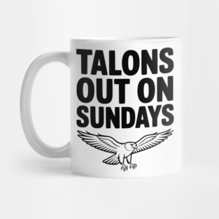 Talons Out on Sundays Mug