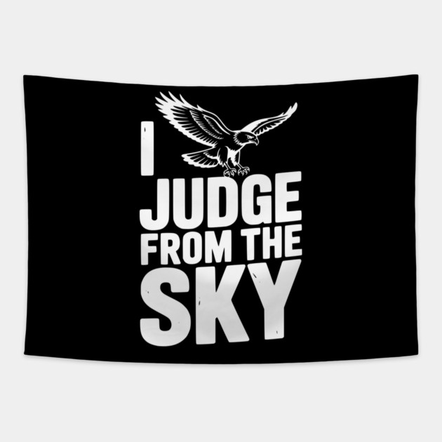 I Judge From the Sky Tapestry by Frank Ring