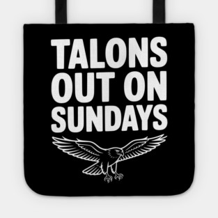 Talons Out on Sundays Tote