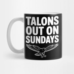 Talons Out on Sundays Mug