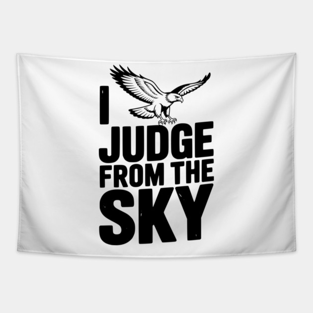 I Judge From the Sky Tapestry by Frank Ring