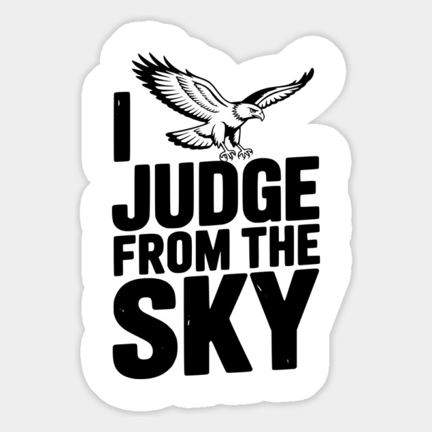 I Judge From the Sky Magnet by Frank Ring