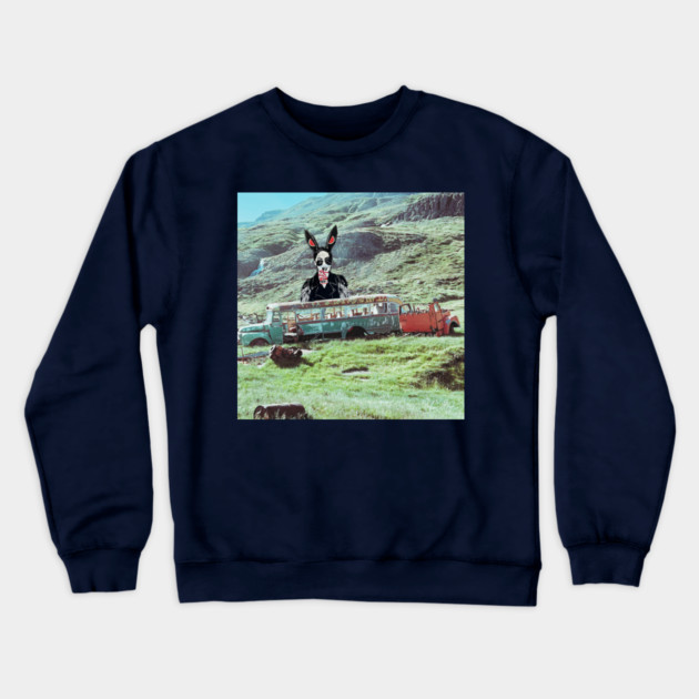 The Passenger Who Refused the Route Crewneck Sweatshirt by Sigridur Dögg's Store