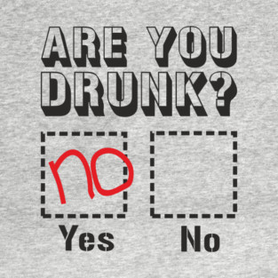Are You Drunk Poor Decisions Drinking Pun T-Shirt