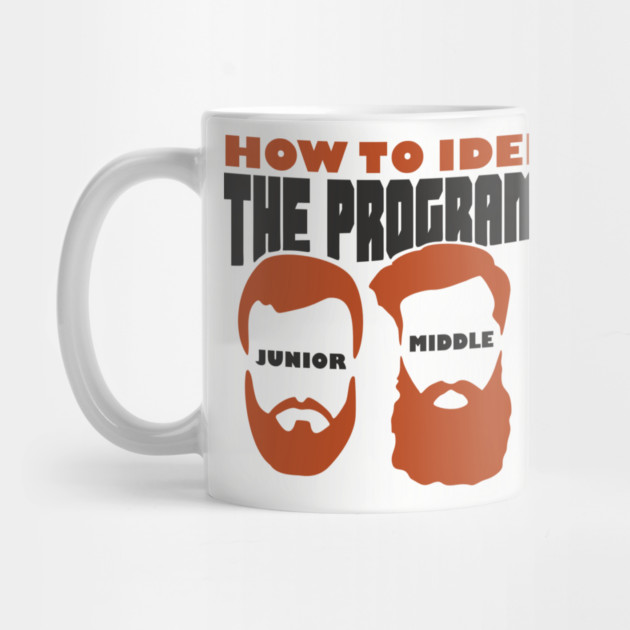 Software Dev Programmer Funny Beard Levels by Anticorporati