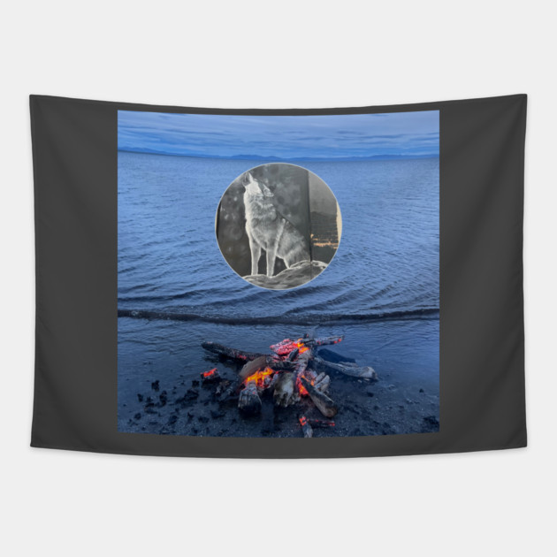 Howling at the End of the Ritual Tapestry by Sigridur Dögg's Store