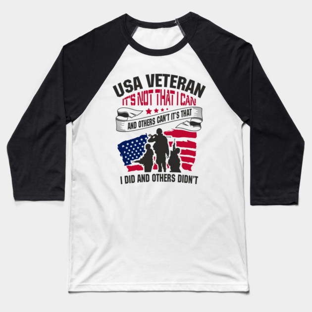 USA Veteran Remembrance Some Dream Others Serve Baseball T-Shirt by Anticorporati