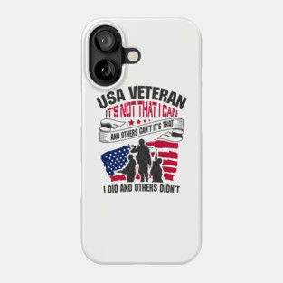 USA Veteran Remembrance Some Dream Others Serve Phone Case