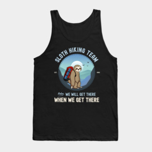 Sloth Hiking Sloth Hiking Team Tank Top