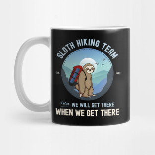 Sloth Hiking Sloth Hiking Team Mug