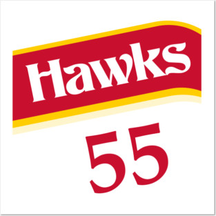 Dikembe Mutombo Atlanta Posters and Art