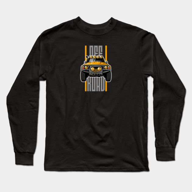 off road nissan patrol Long Sleeve T-Shirt by monsalveautos