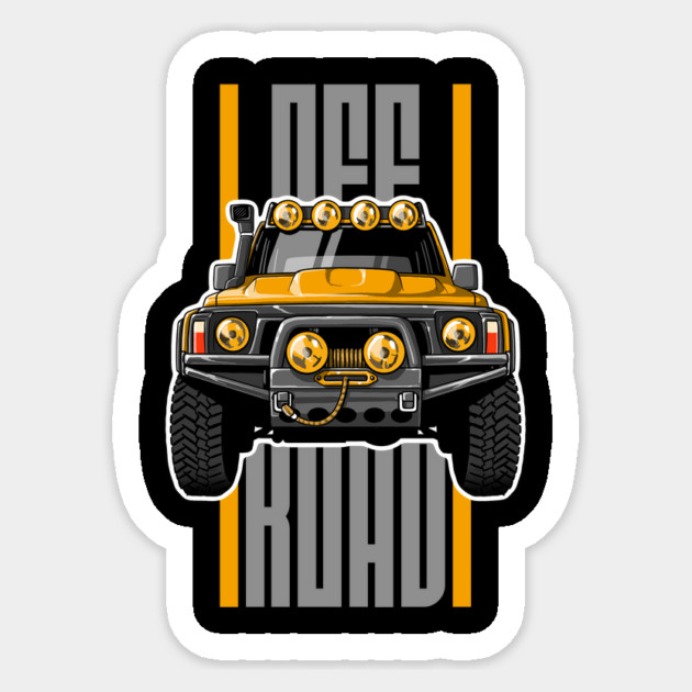 nissan patrol off road Sticker by monsalveautos