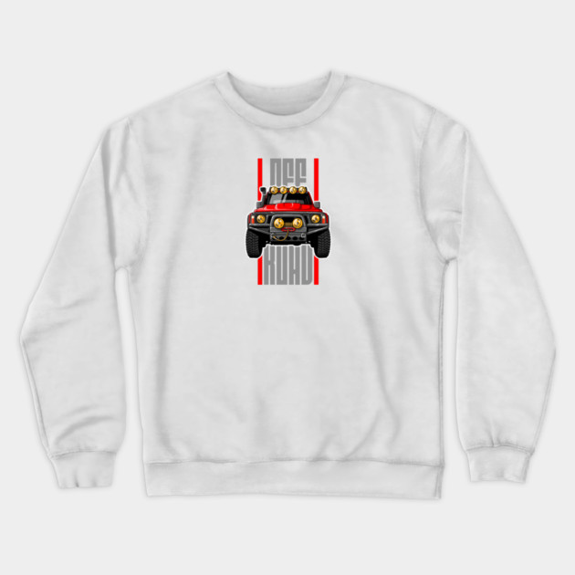 nissan patrol offroad Crewneck Sweatshirt by monsalveautos