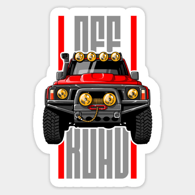 nissan patrol offroad Sticker by monsalveautos