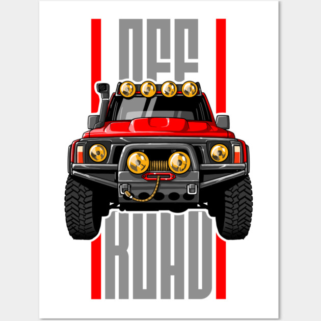 nissan patrol offroad Wall Art by monsalveautos