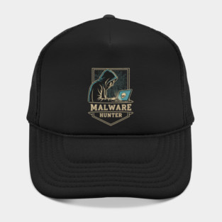 Malware Hunter Hacker Hat