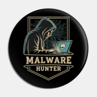 Malware Hunter Hacker Pin