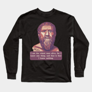 Plato Long Sleeve T-Shirt