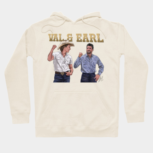 Tremors: Val & Earl Hoodie by 51Deesigns