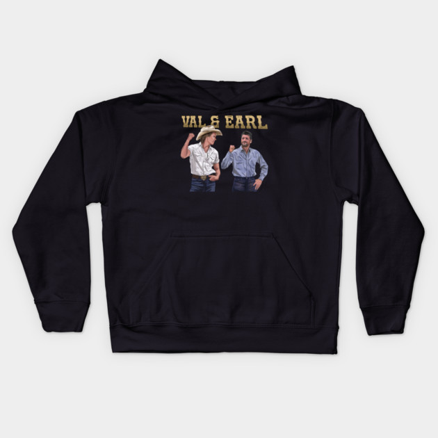 Tremors: Val & Earl Kids Hoodie by 51Deesigns