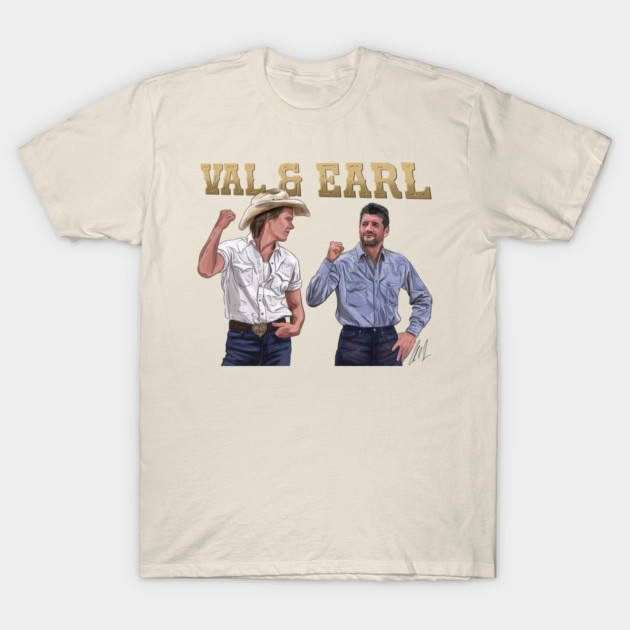 Tremors: Val & Earl T-Shirt by 51Deesigns