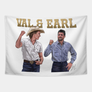 Tremors: Val & Earl Tapestry