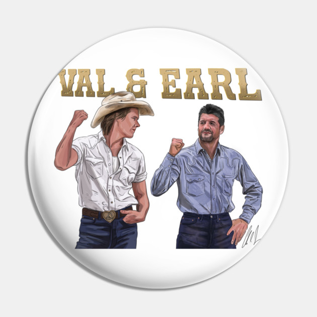 Tremors: Val & Earl Pin by 51Deesigns