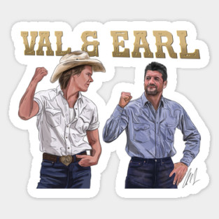 Tremors: Val & Earl Sticker