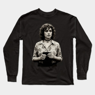 Vintage Woman Portrait Long Sleeve T-Shirt