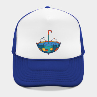 Umbrella Aquarium – Cozy Rainy Day Fish Shelter Hat